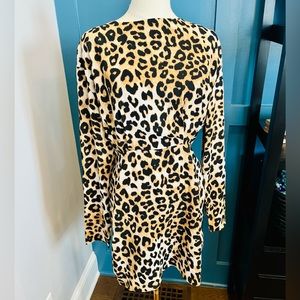 Lulus animal print dress